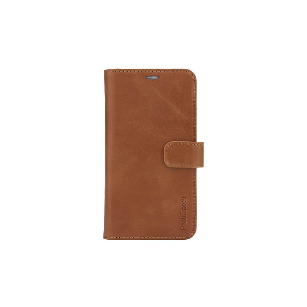 Radicover Radicover iPhone 11 Mobilfodral 2in1 Äkta Läder Brun
