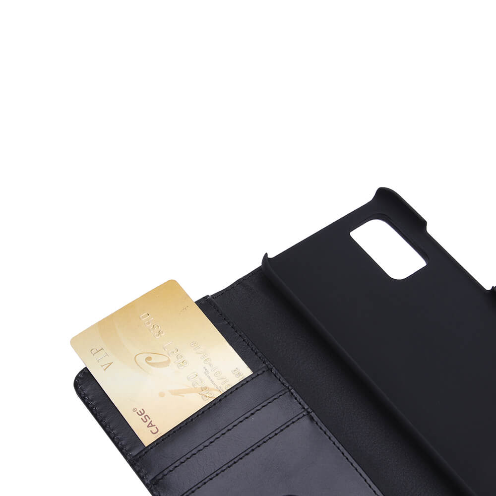 Radicover Radicover Samsung Galaxy S20 Plus Mobilfodral 2in1 Äkta Läder Svart