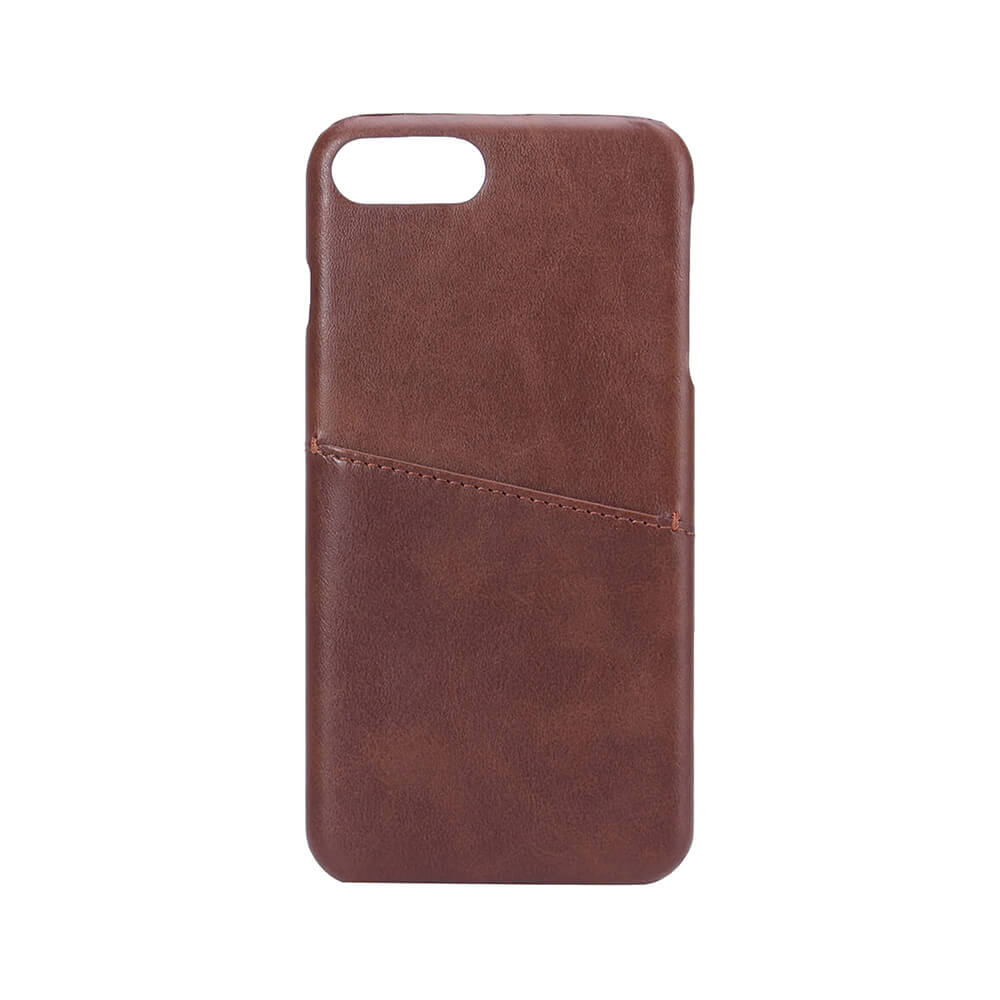Onsala ONSALA iPhone 6/7/8 Plus Skal Kortfack Brun