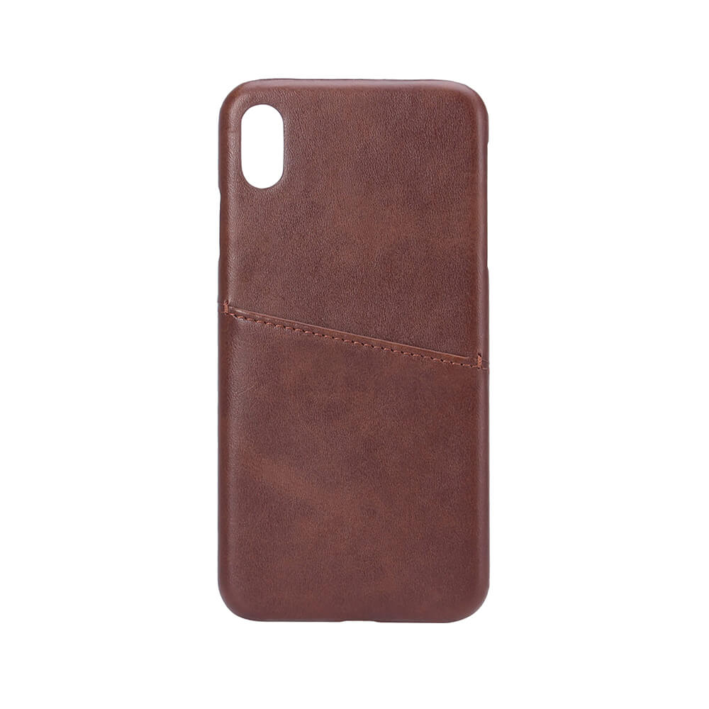 Onsala ONSALA iPhone XS Max Skal Kortfack Brun