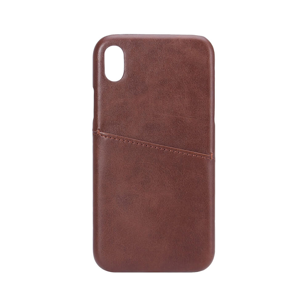 Onsala ONSALA iPhone XR Skal Kortfack Brun