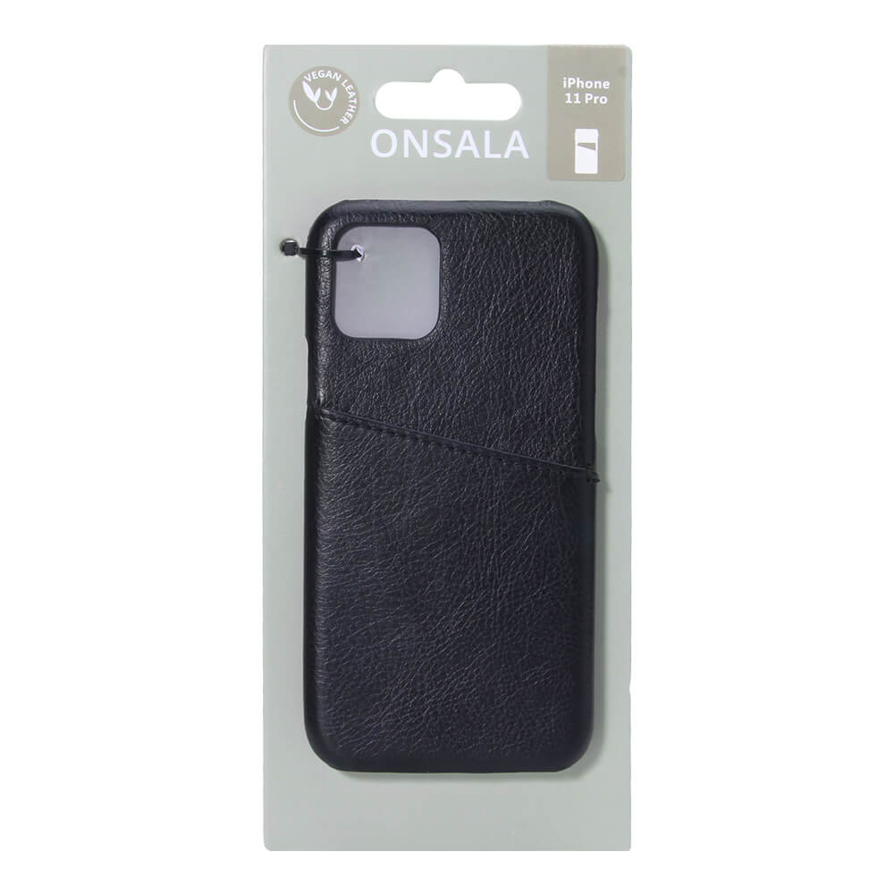 Onsala ONSALA iPhone 11 Pro Skal Kortfack Svart