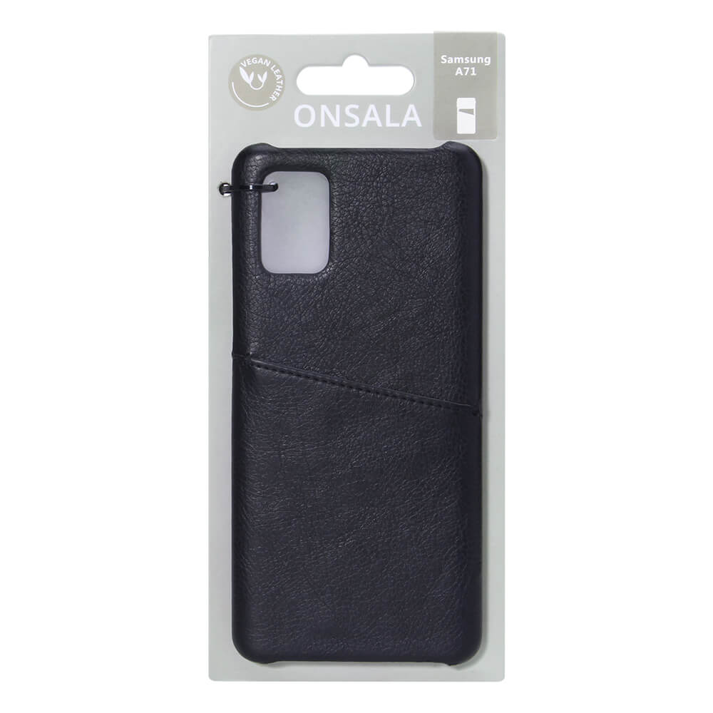 Onsala ONSALA Samsung Galaxy A71 Skal Kortfack Svart