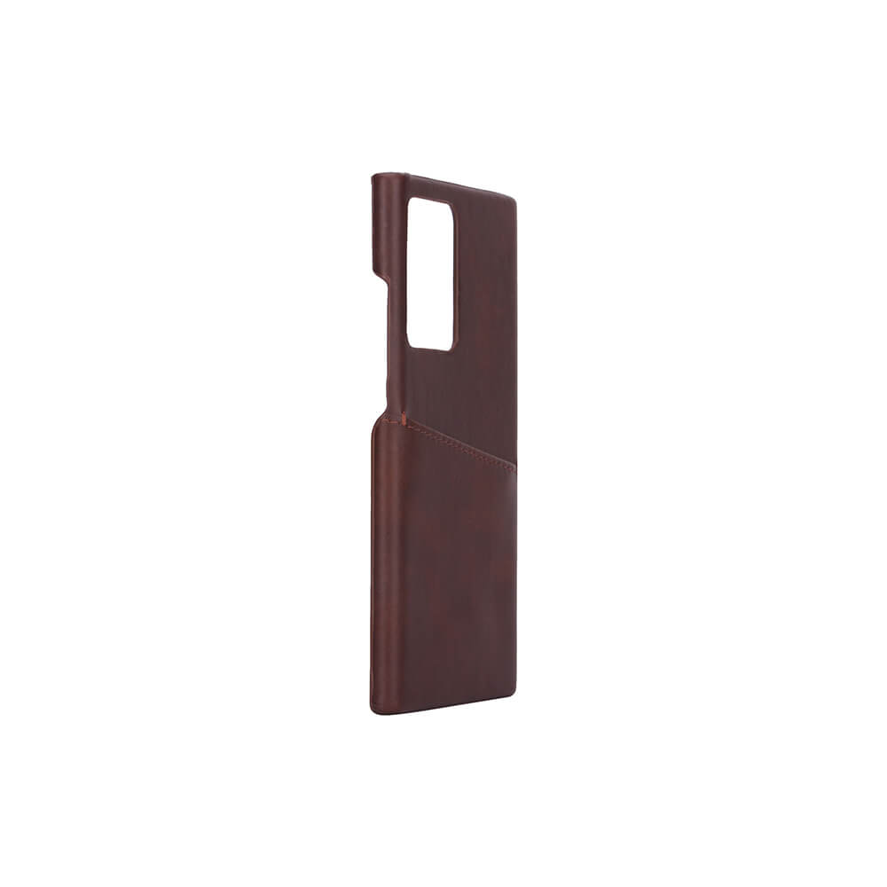 Onsala ONSALA Samsung Galaxy Note 20 Skal Kortfack Brun