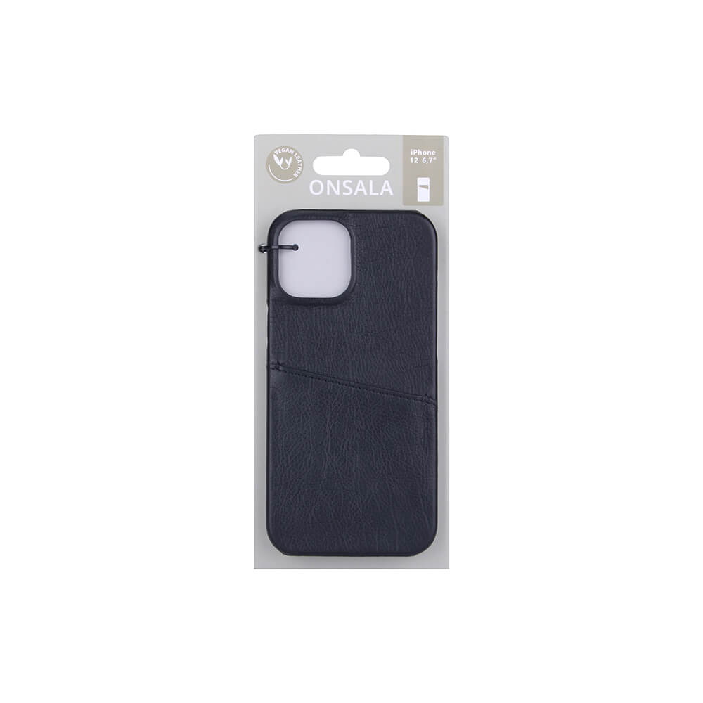 Onsala ONSALA iPhone 12 Pro Max Skal Kortfack Svart