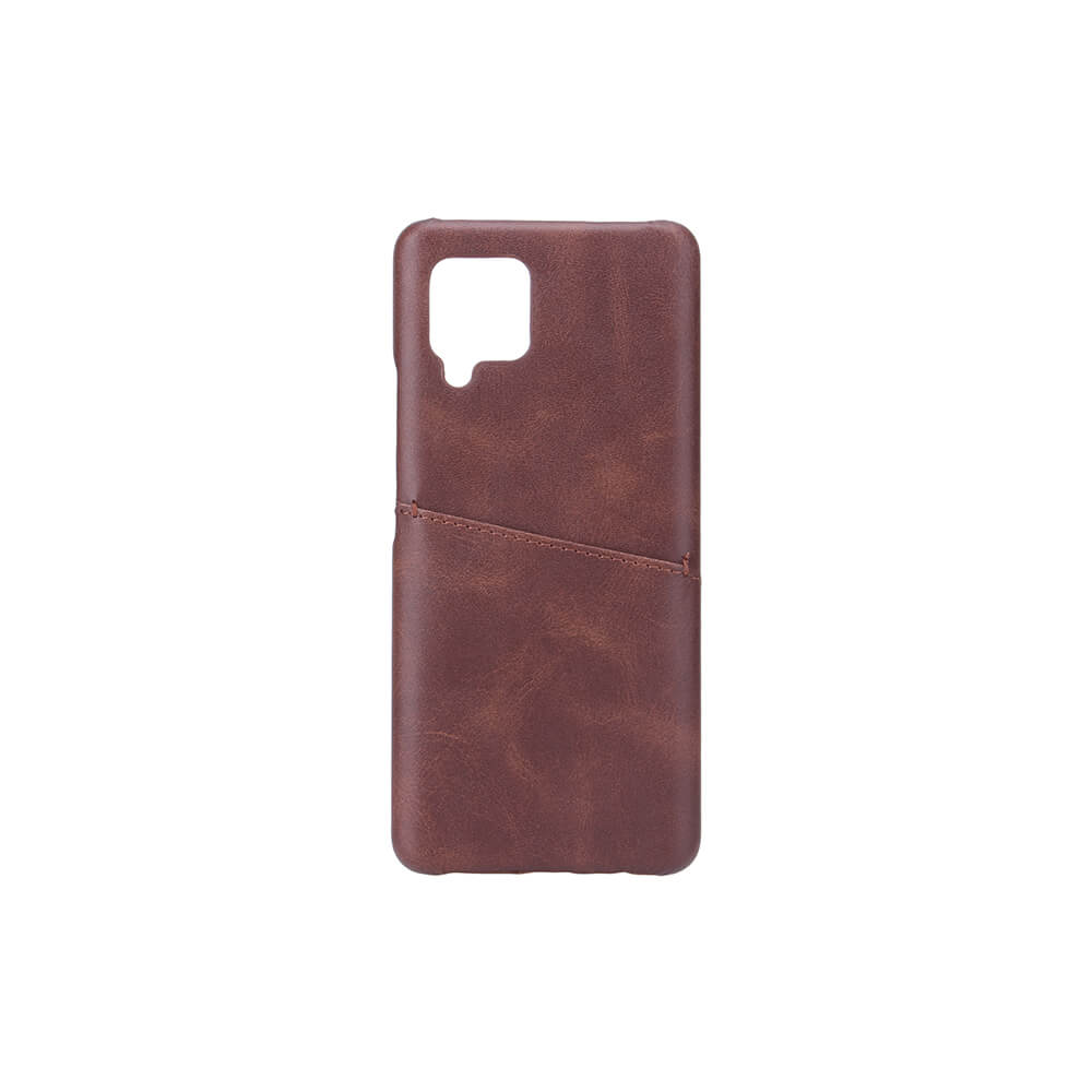 Onsala ONSALA Samsung Galaxy A42 Skal Kortfack Brun