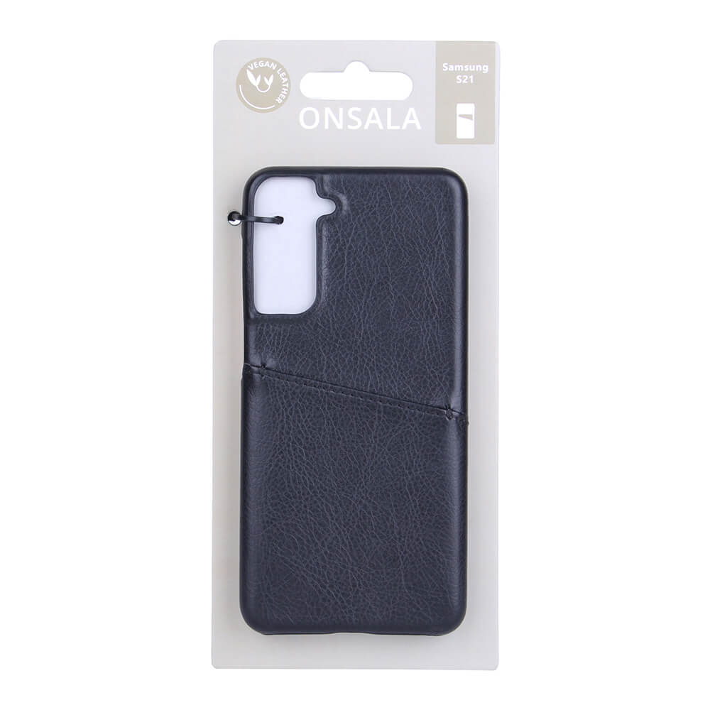 Onsala ONSALA Samsung Galaxy S21 Skal Kortfack Svart