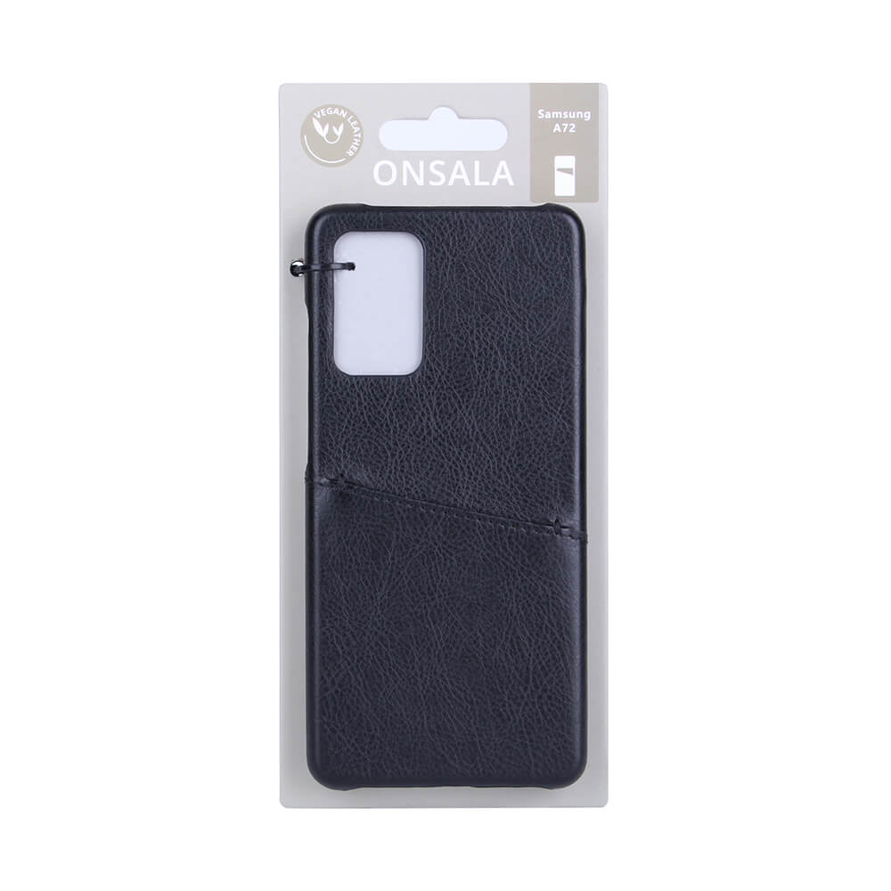 Onsala ONSALA Samsung Galaxy A72 Skal Kortfack Svart