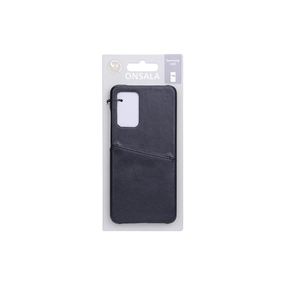Onsala ONSALA Samsung Galaxy A52 / A52s Skal Kortfack Svart