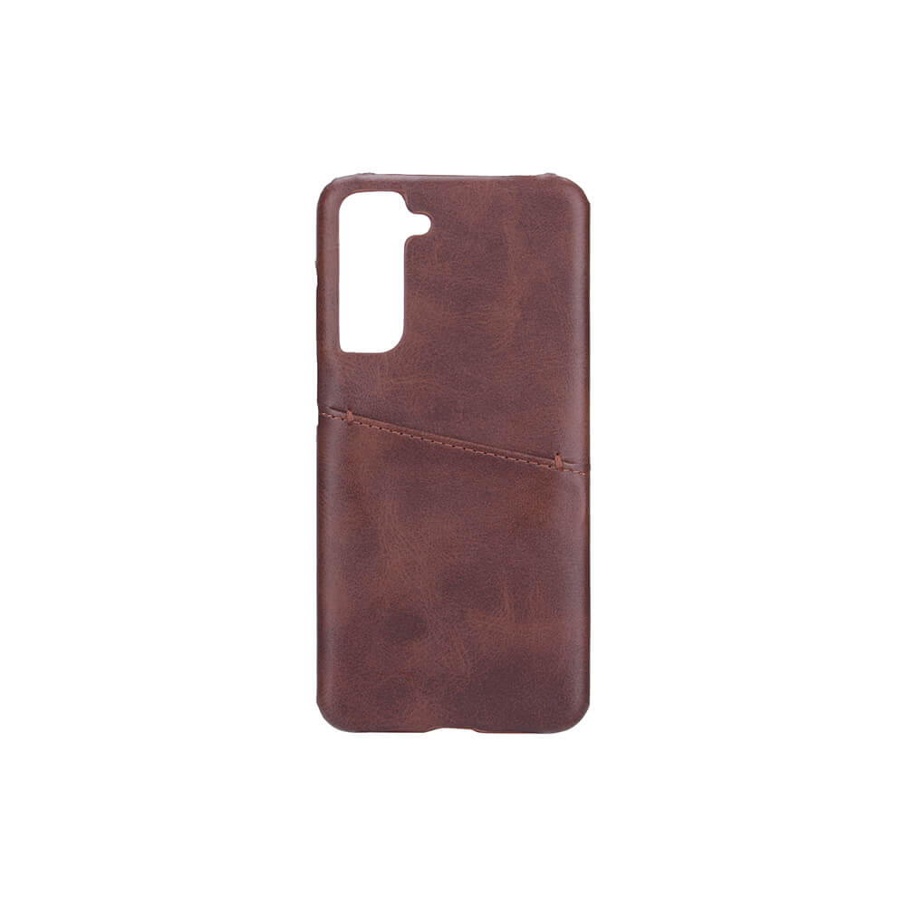 Onsala ONSALA Samsung Galaxy S21 FE Skal Kortfack Brun