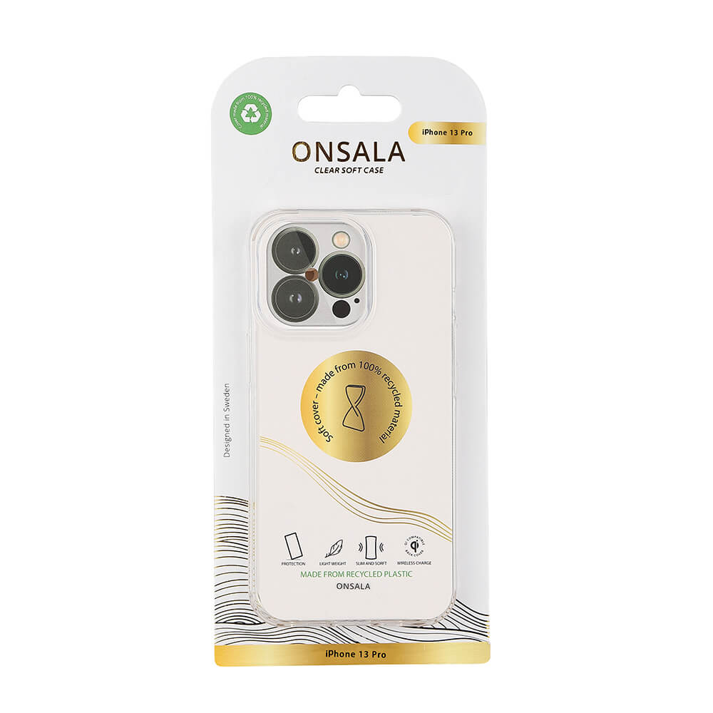 Onsala ONSALA iPhone 13 Pro Skal ECO Transparent