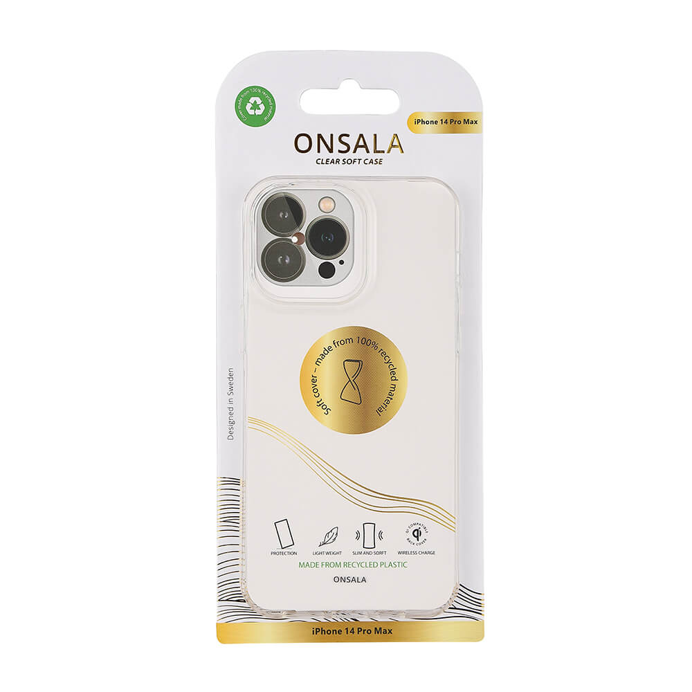 Onsala ONSALA iPhone 14 Pro Max Skal ECO Transparent