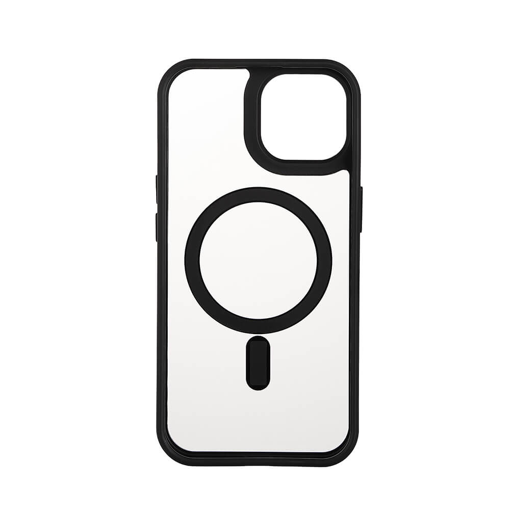 Onsala ONSALA iPhone 15 Skal Bumper MagSafe Svart/Transparent
