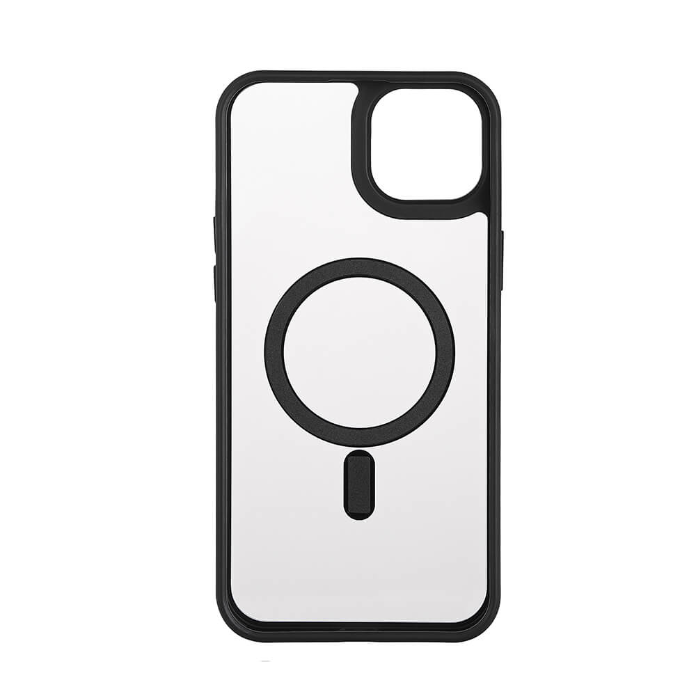 Onsala ONSALA iPhone 15 Plus Skal Bumper MagSafe Svart/Transparent