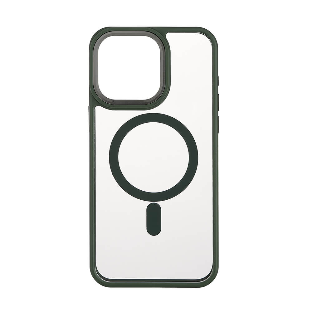 Onsala ONSALA iPhone 15 Pro Max Skal Bumper MagSafe Grön/Transparent