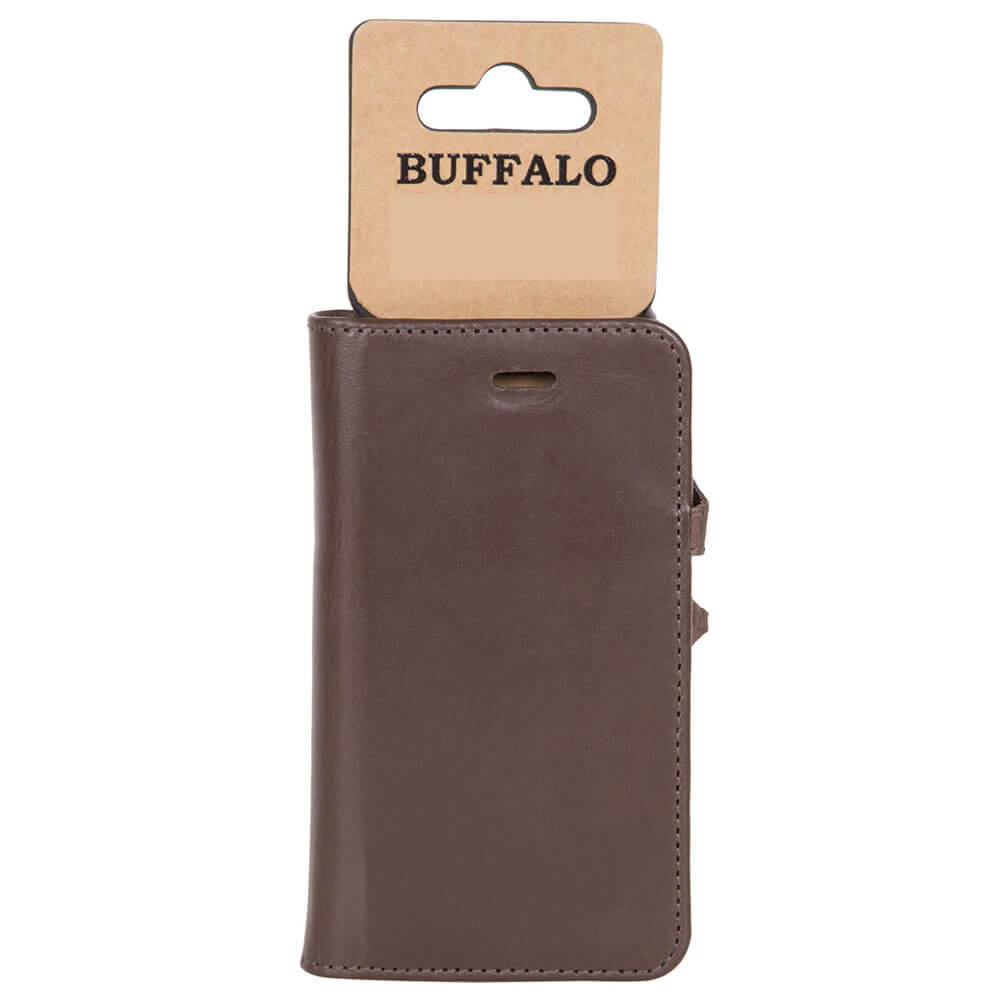 Buffalo Buffalo iPhone 11 Pro Fodral 2in1 Äkta Läder Brun