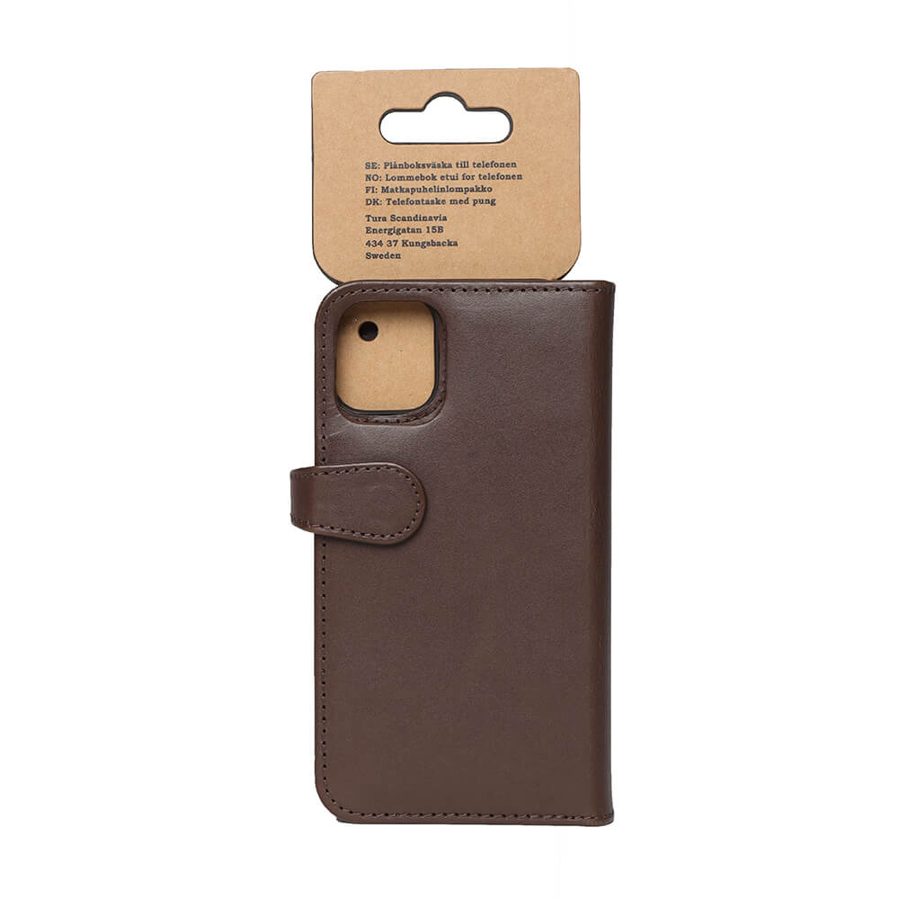 Buffalo Buffalo iPhone 12 Mini Fodral 2in1 Äkta Läder Brun