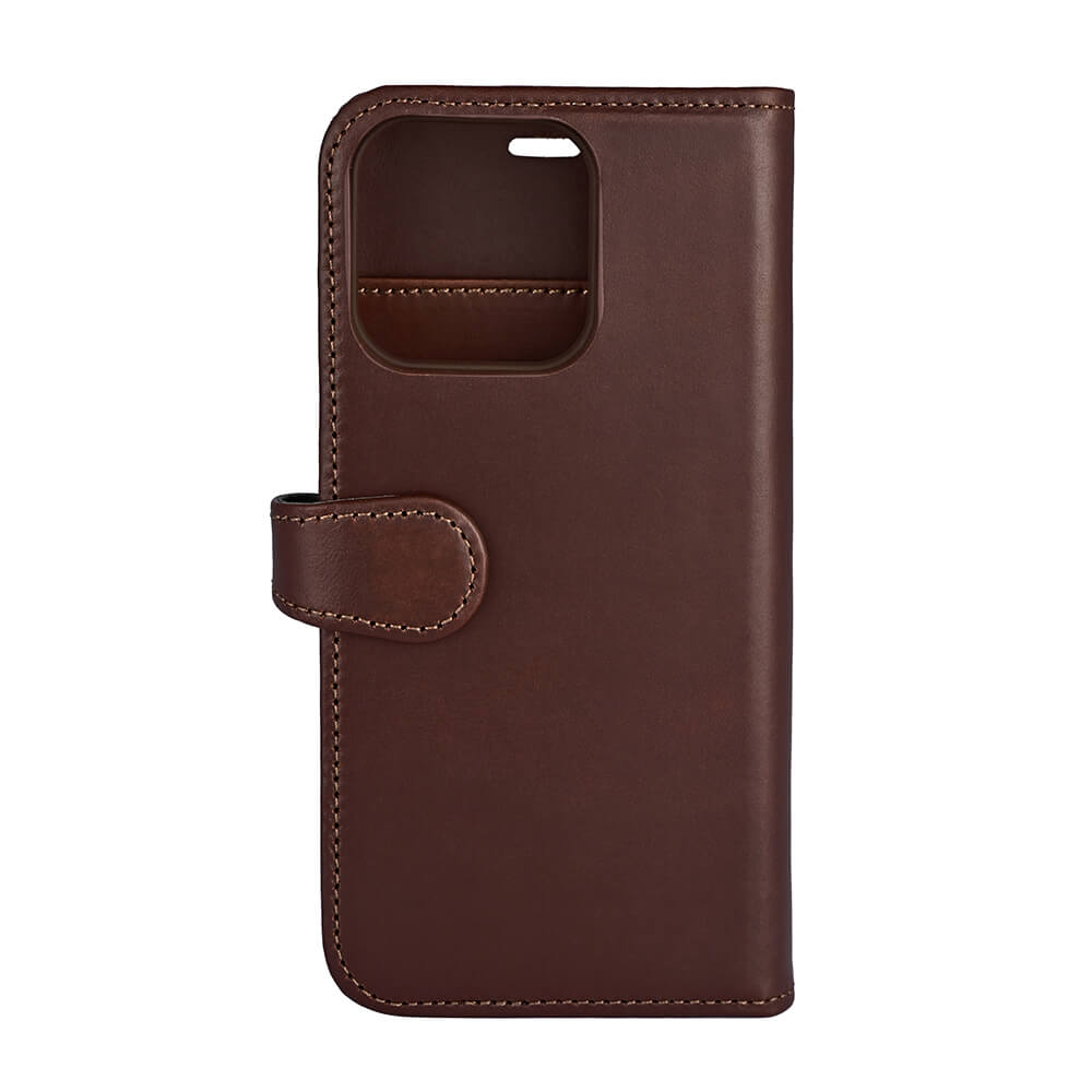 Buffalo Buffalo iPhone 13 Pro Fodral 2in1 Äkta Läder Brun