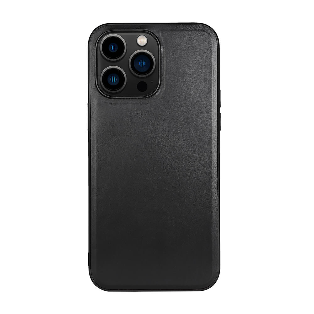 Buffalo Buffalo iPhone 14 Pro Max Skal MagSeries Läder Svart