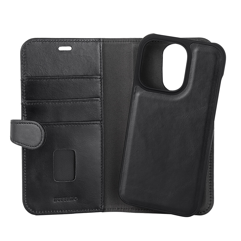 Buffalo Buffalo iPhone 14 Pro Fodral 2in1 Magnet / Skal Svart