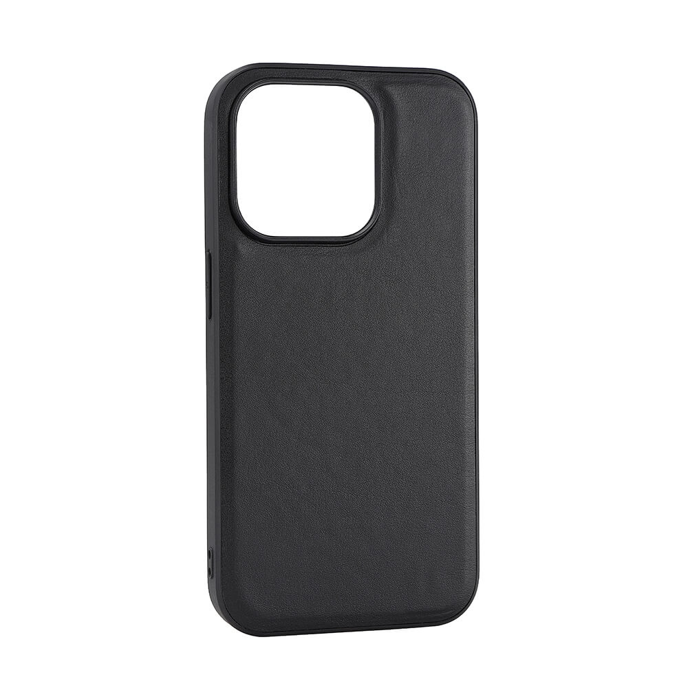 Buffalo Buffalo iPhone 15 Pro Mobilskal MagSafe Läder Svart