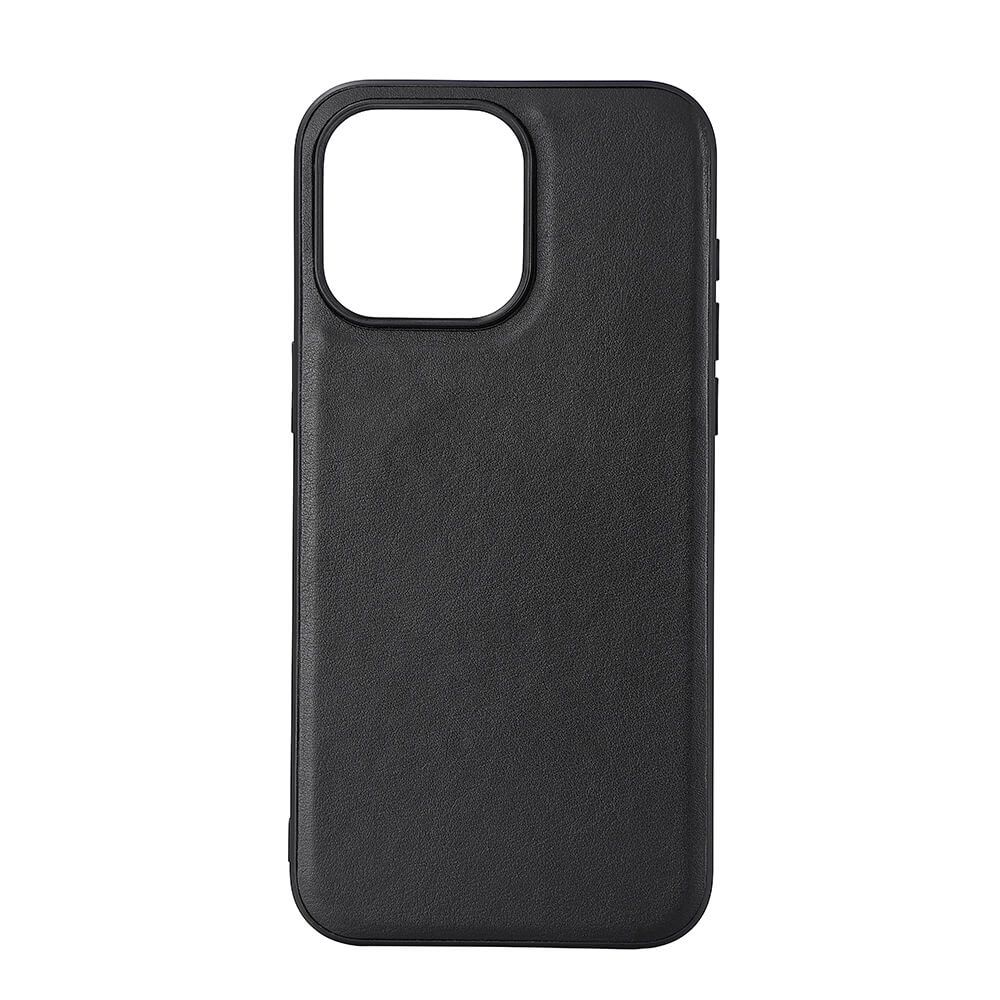 Buffalo Buffalo iPhone 15 Pro Max Mobilskal MagSafe Läder Svart