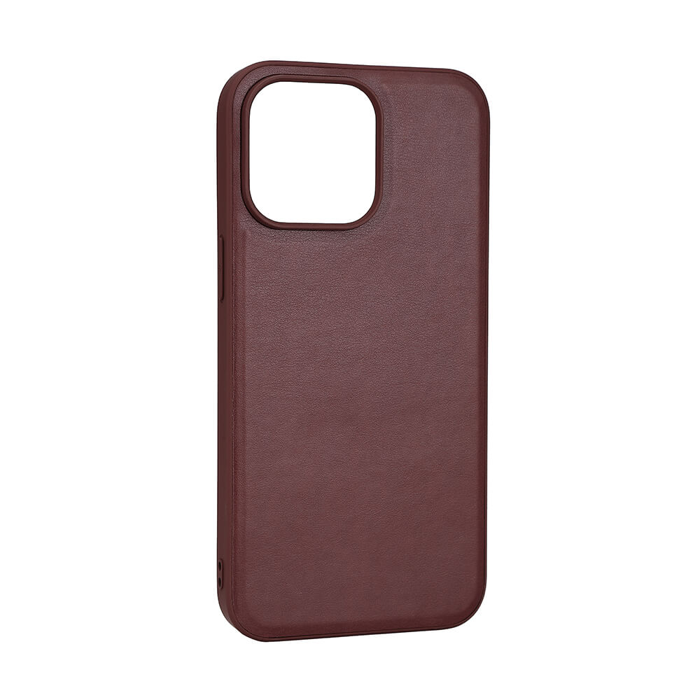 Buffalo Buffalo iPhone 15 Pro Max Mobilskal MagSafe Läder Brun