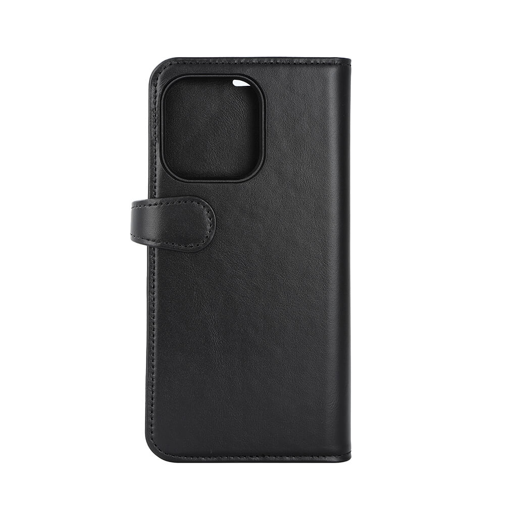 Buffalo Buffalo iPhone 15 Pro Max Fodral 2in1 Äkta Läder Svart