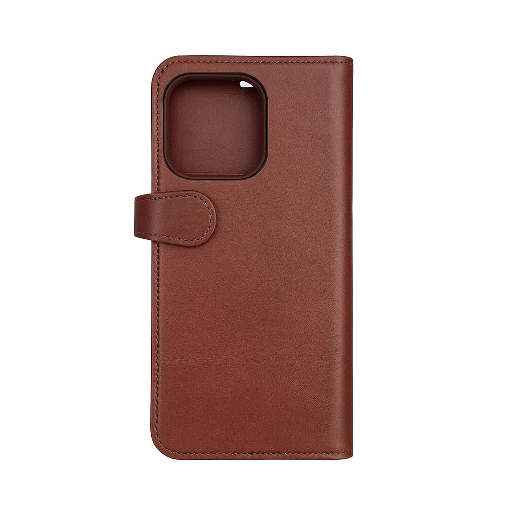 Buffalo Buffalo iPhone 15 Pro Max Fodral 2in1 Äkta Läder Brun