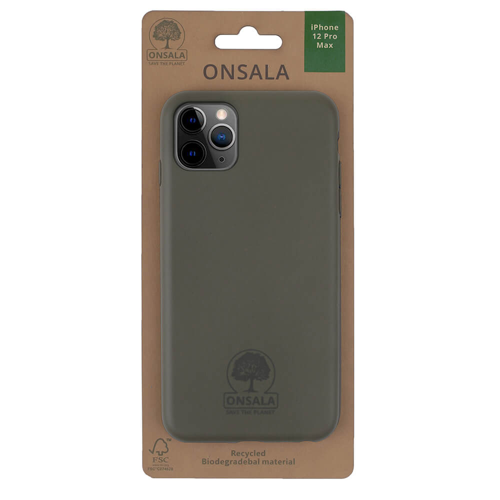 Onsala ONSALA iPhone 12 Pro Max Mobilskal ECO Grön