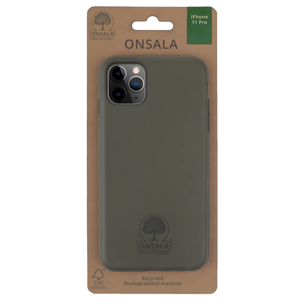 Onsala ONSALA iPhone 11 Pro Mobilskal ECO Grön