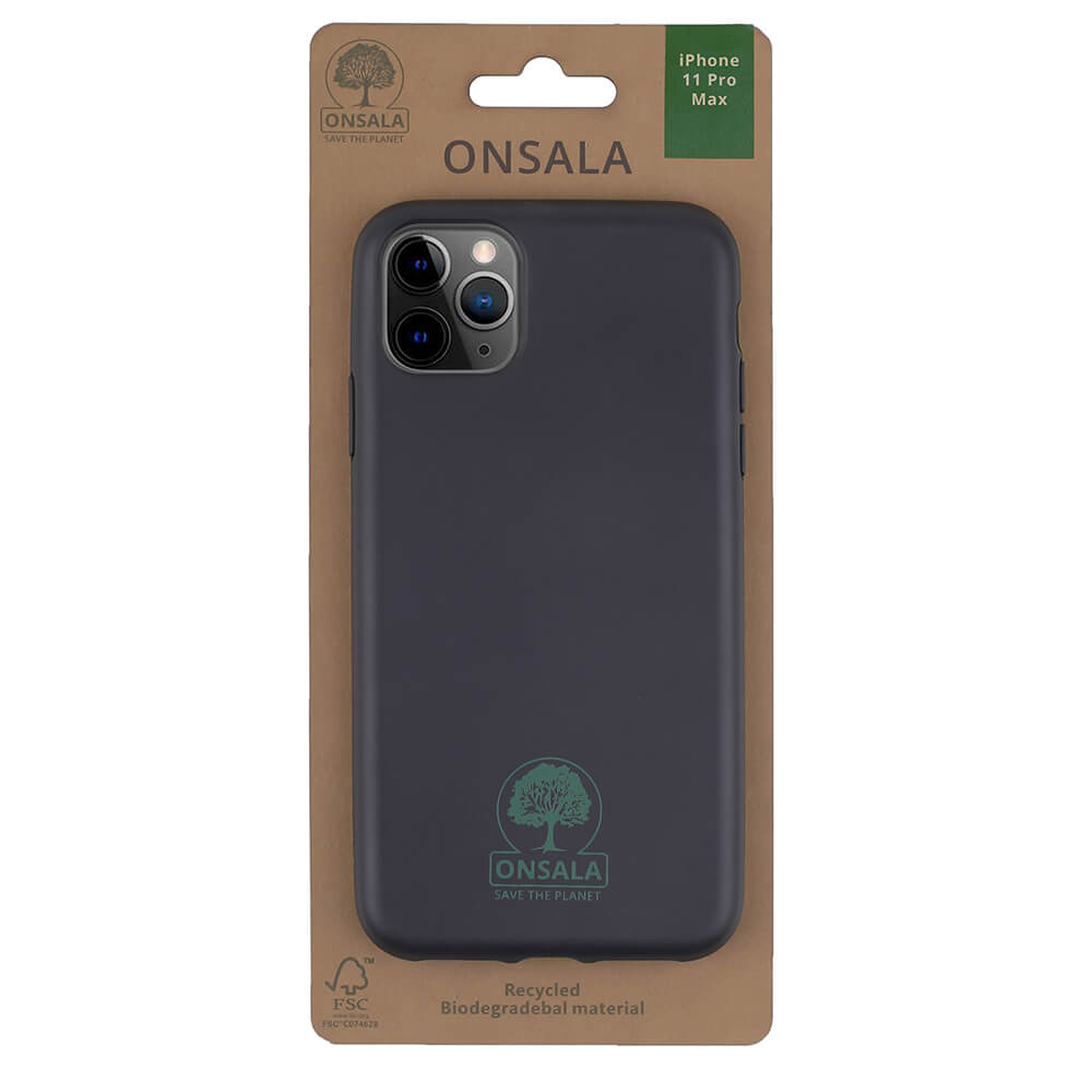 Onsala ONSALA iPhone 11 Pro Max Mobilskal ECO Svart