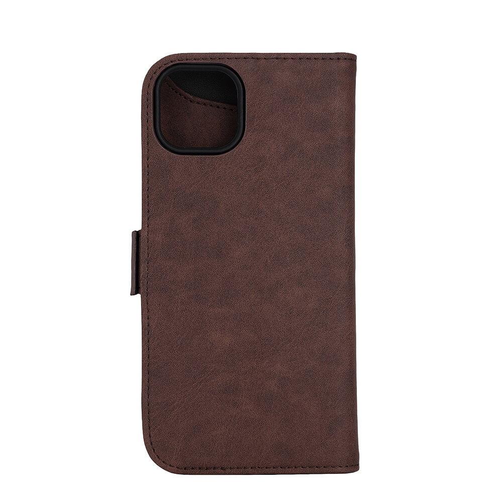 Gear GEAR iPhone 15 Plus Fodral MagSafe Läder Brun