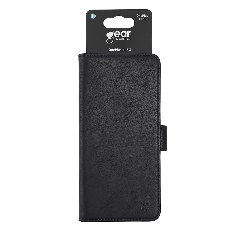 Gear GEAR OnePlus 11 5G Mobilfodral Läder Svart