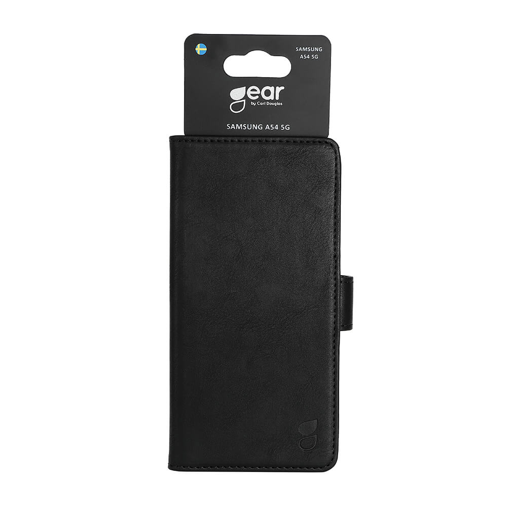 Gear GEAR Galaxy A54 5G Mobilfodral Läder Svart