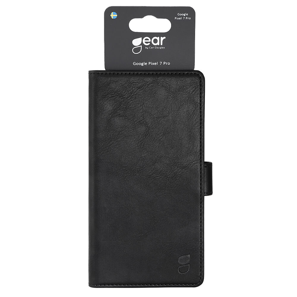 Gear GEAR Google Pixel 7 Pro Fodral Läder Svart