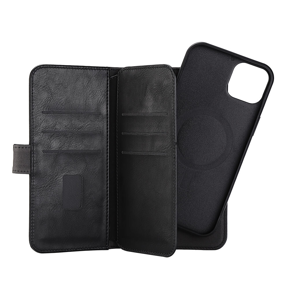 Gear GEAR iPhone 14 Plus Fodral Flerfack 2in1 Magnet MagSafe Svart