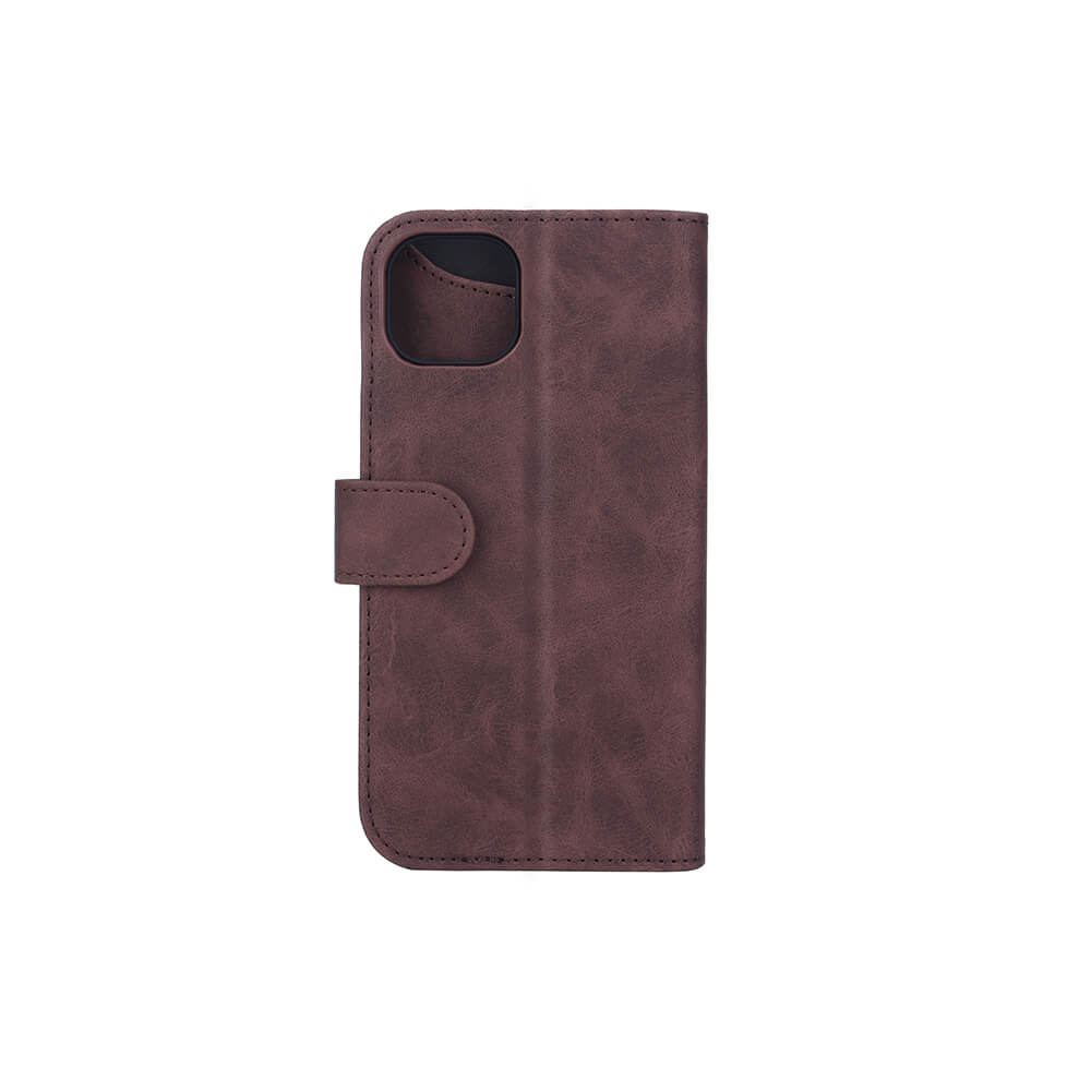 Gear GEAR iPhone 14 Plus Fodral Läder Brun