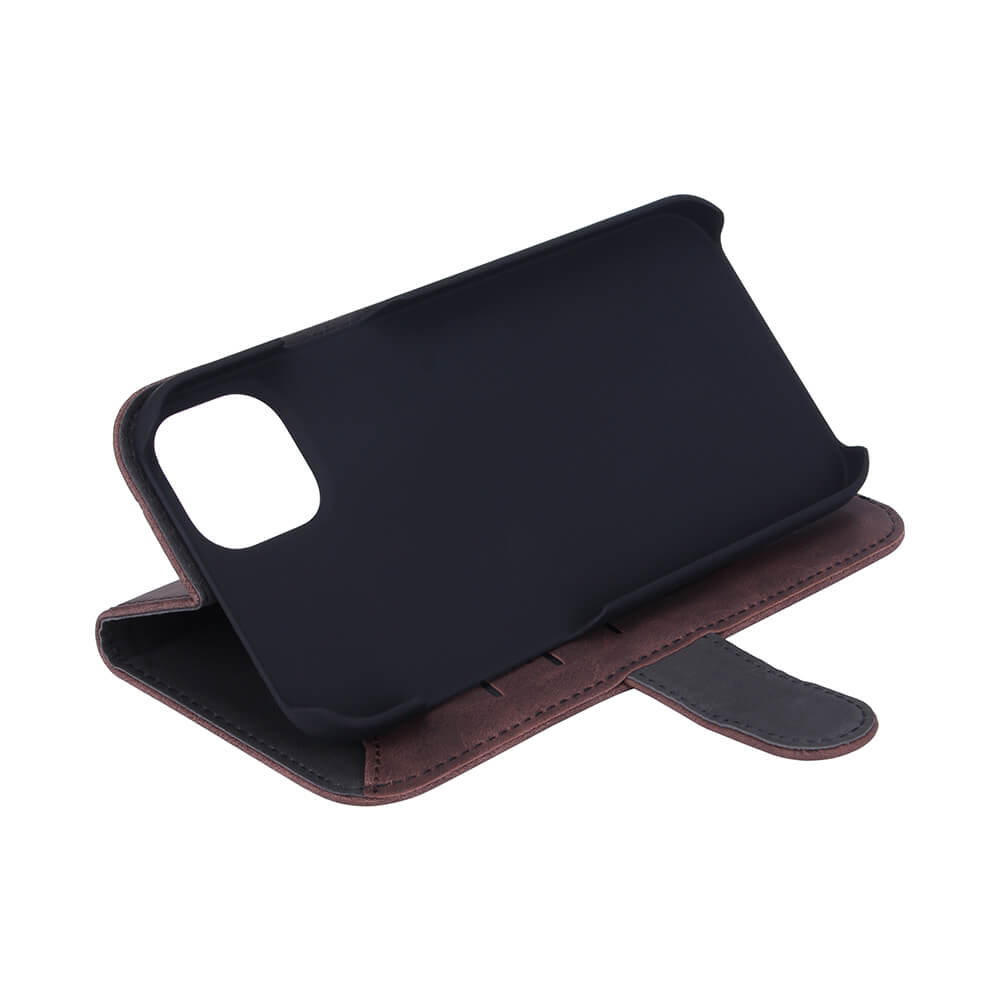 Gear GEAR iPhone 14 Plus Fodral Läder Brun