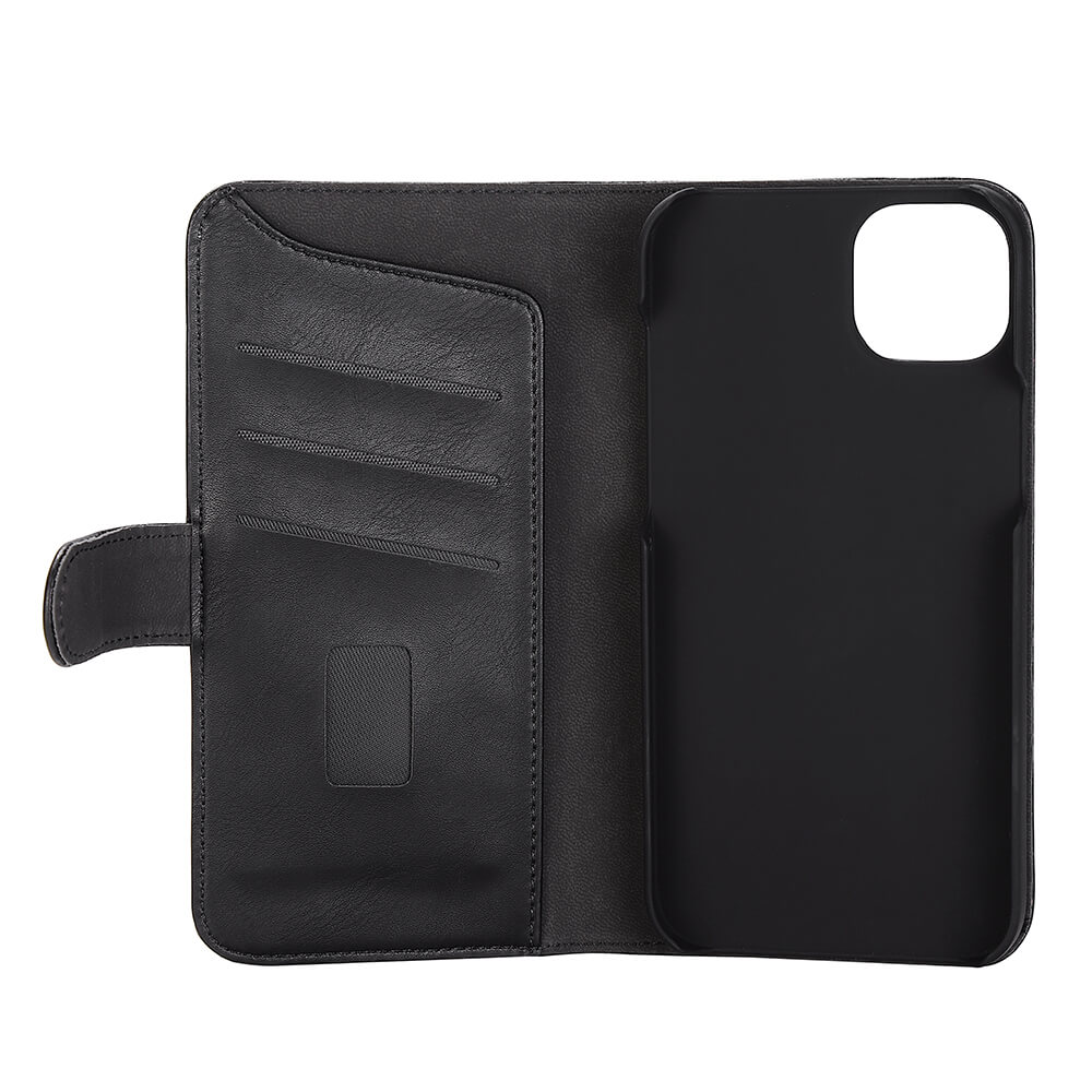 Gear GEAR iPhone 14 Plus Fodral Läder Svart