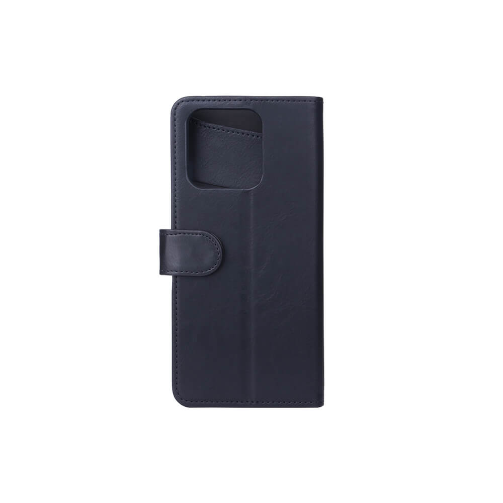 Gear GEAR Xiaomi Redmi 10C Fodral Läder Svart