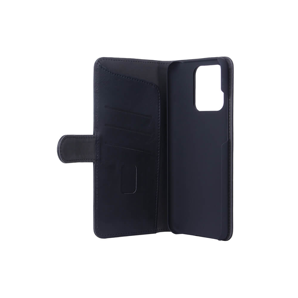 Gear GEAR Xiaomi Redmi 10C Fodral Läder Svart