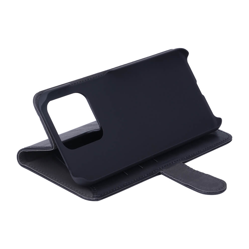 Gear GEAR Xiaomi Redmi 10C Fodral Läder Svart