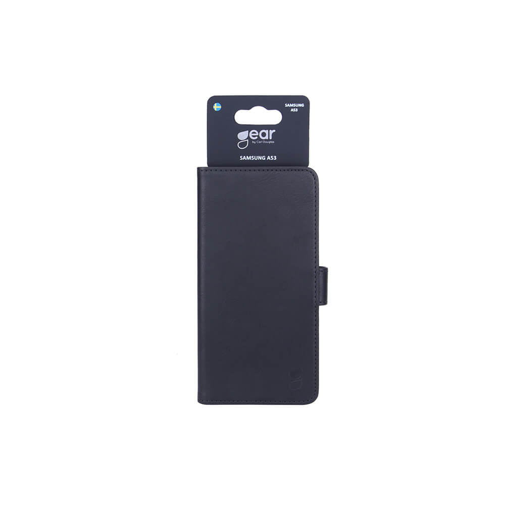 Gear GEAR Samsung Galaxy A53 Fodral Läder Svart