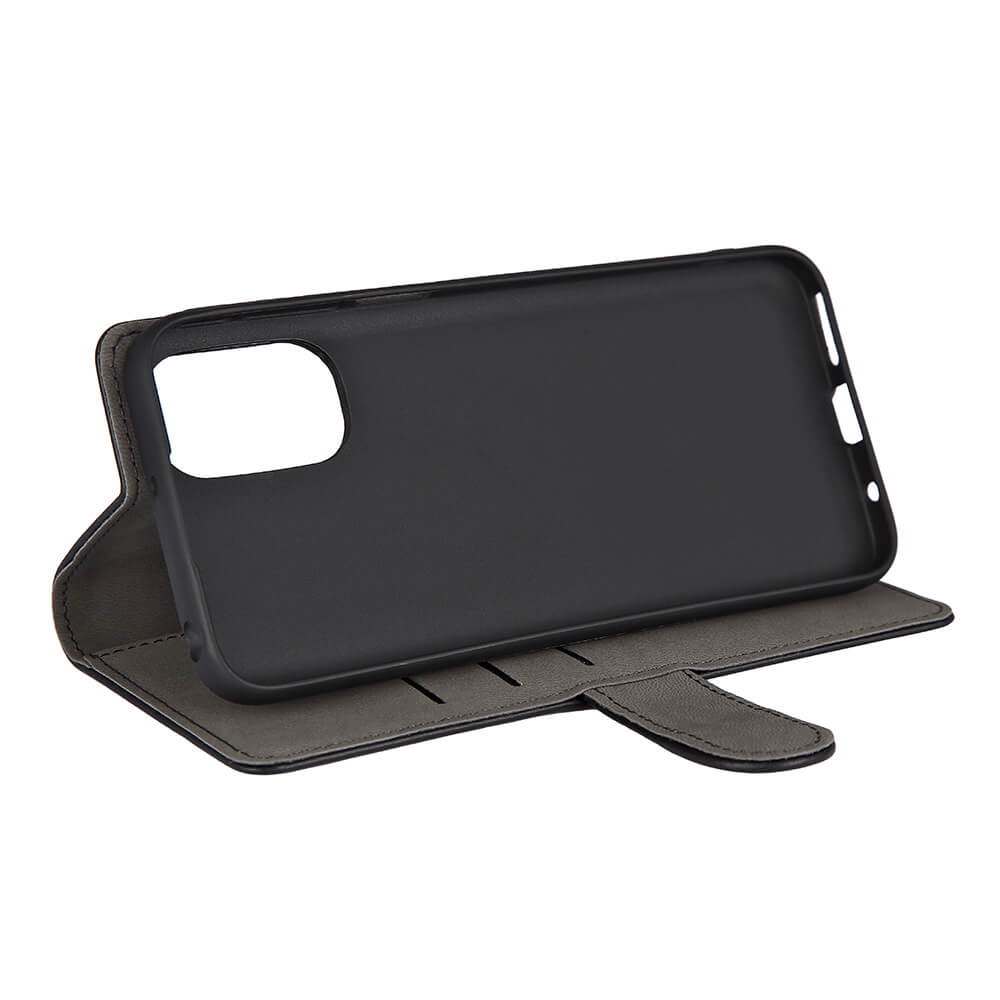 Gear GEAR Motorola Moto G41 Fodral Läder Svart