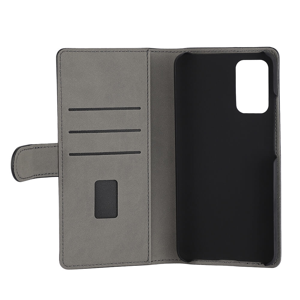 Gear GEAR Xiaomi Redmi 9T Fodral Läder Svart