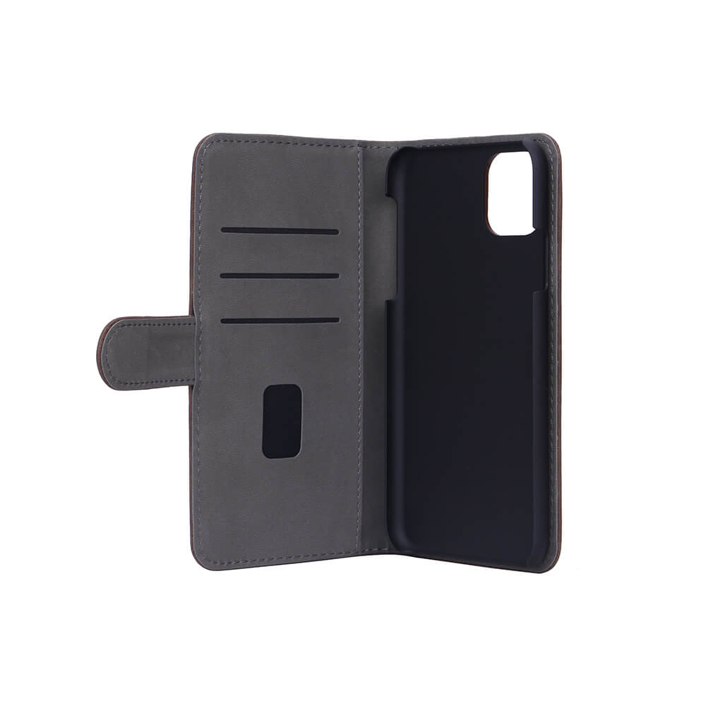 Gear GEAR iPhone 11 Pro Max Fodral Nubuck Läder Brun