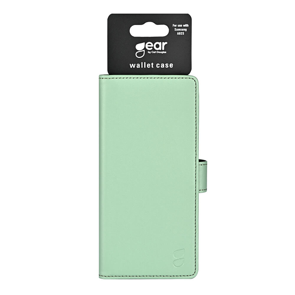 Gear GEAR Samsung Galaxy A02s Fodral Läder Pine Green