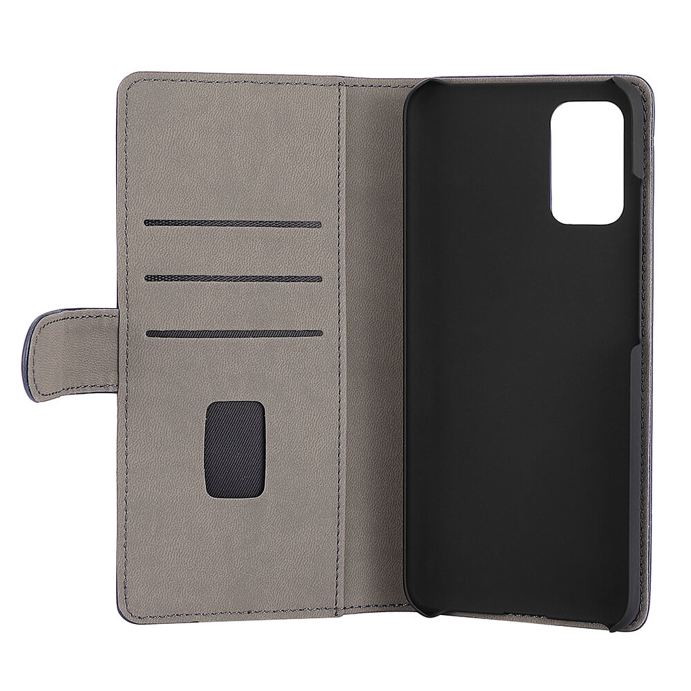 Gear GEAR Samsung Galaxy A02s Fodral Läder Blå