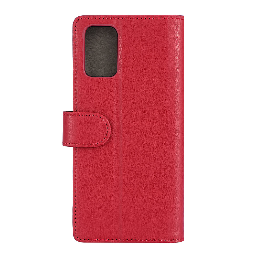 Gear GEAR Samsung Galaxy A03s Fodral Läder Röd